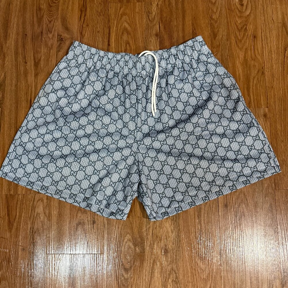 Bravest Studios "GG" Mesh Lined Athleisure Grey Men's Short XL
